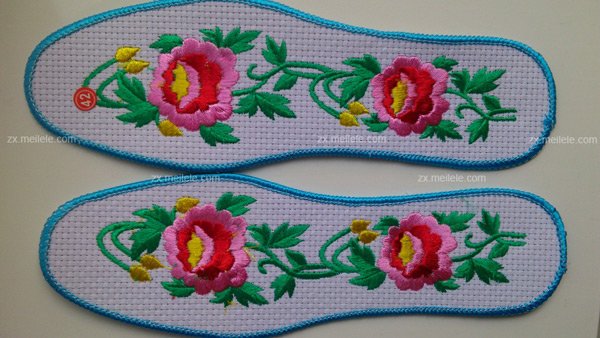 求纯手工绣花鞋垫的花样