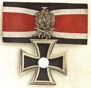 双剑银橡叶骑士铁十字勋章的颁发情况