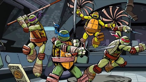 忍者神龟四个都叫什么名字？