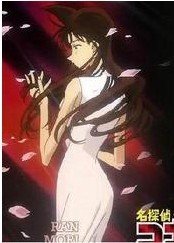 求毛利兰和工藤新一的情侣头像，像是这种的，但我不想要歪脖，正常一点就可以，我想做QQ头像用的，跪求