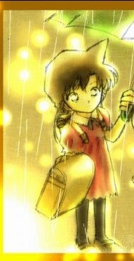 求毛利兰和工藤新一的情侣头像，像是这种的，但我不想要歪脖，正常一点就可以，我想做QQ头像用的，跪求