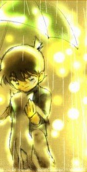 求毛利兰和工藤新一的情侣头像，像是这种的，但我不想要歪脖，正常一点就可以，我想做QQ头像用的，跪求