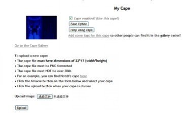 我的世界披风怎么装到人物背上？