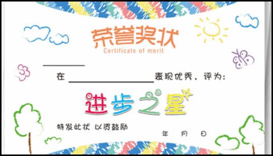 进步之星自我介绍