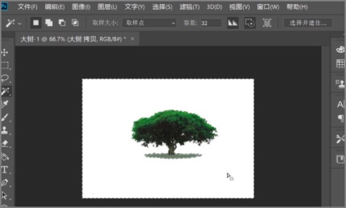 2020版的ps魔棒工具在哪里啊?