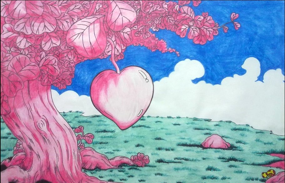 水溶性彩铅等基本上色颜料的使用教程【求配图