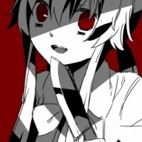 像这样的病娇图片，无论是谁都行，不要太血腥的，我要仿画越简单越好十张