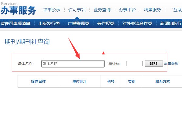 国内统一刊号怎样查询