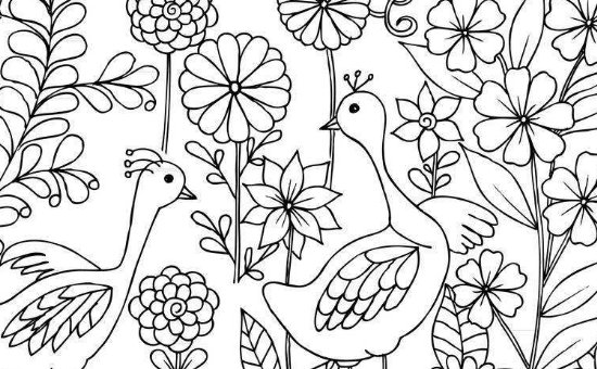 黑白画，求简单好看的