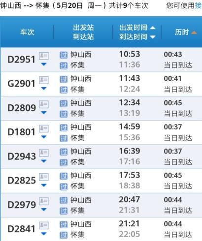 12306动车网上订票