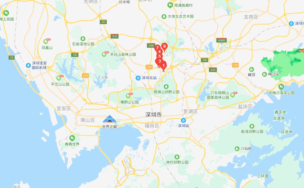 广东省深圳市坂田街道属于哪个区