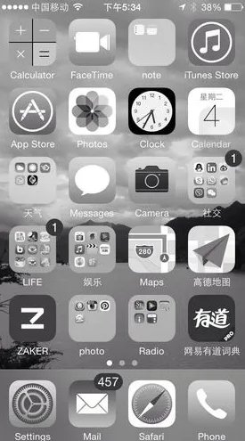 手机屏幕为啥是灰色的啊，？