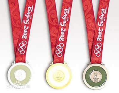 北京奥运会的奖牌是什么