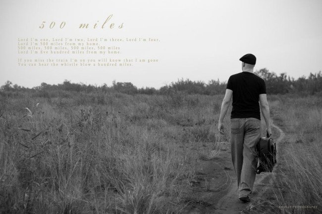 英语儿歌离家五百里歌词