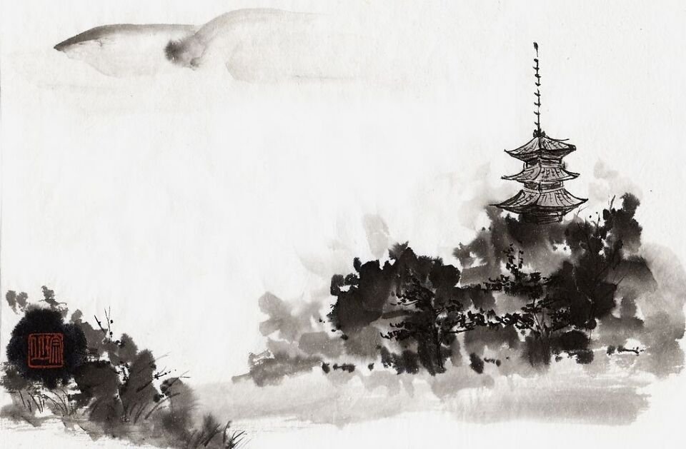 “帝子降兮北渚,目眇妙兮愁予.袅袅兮秋风,洞庭波兮木叶下”怎么翻译？