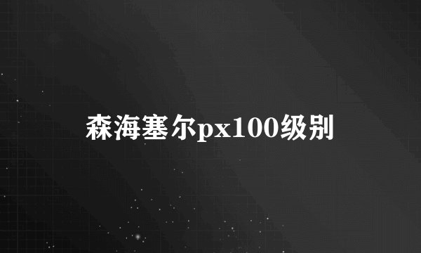 森海塞尔px100级别