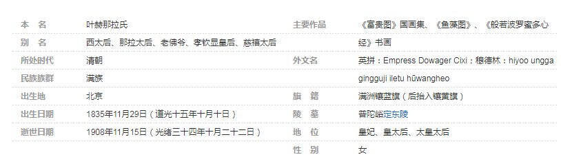 慈禧的全名叫什么名字