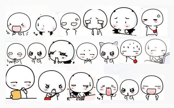 求哩哩小怪的恶搞表情类似这种的