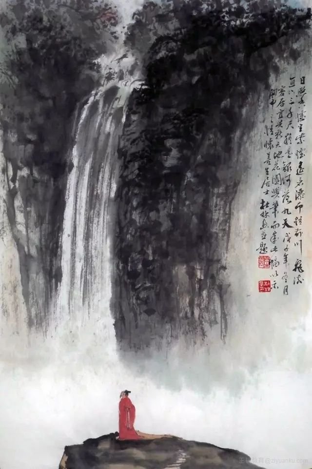 《望庐山瀑布》这首诗的意思是什么?