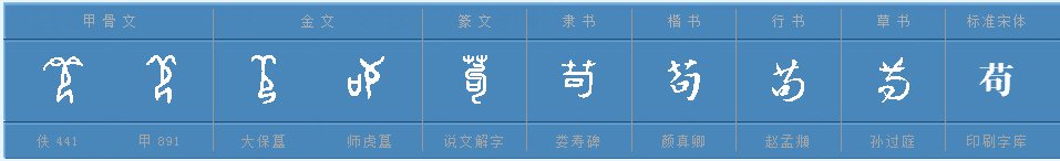 一丝不苟的‘苟’什么意思？