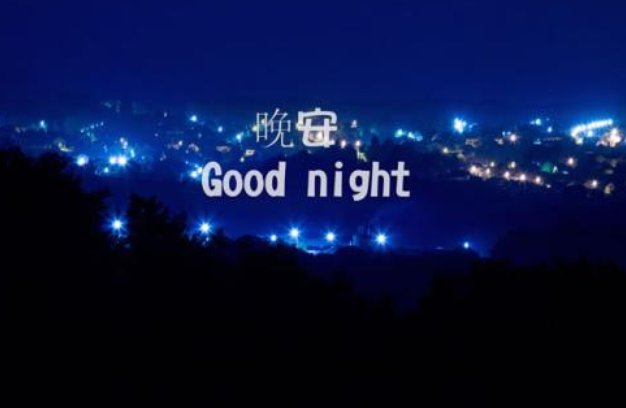 goodnight什么意思中文翻译