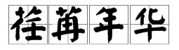 “荏苒年华”是什么意思?“荏苒”怎么念？