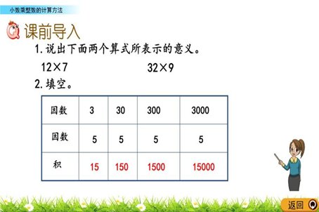 整数乘法的意义