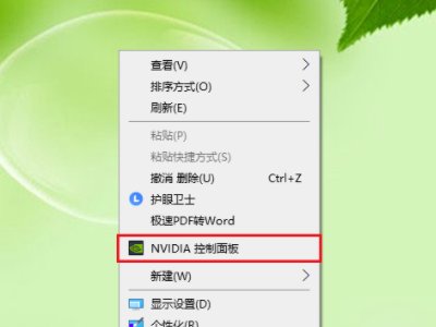 nvidia控制面板没显示怎么办？