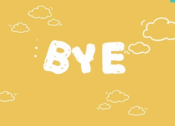 bye bye 什么意思