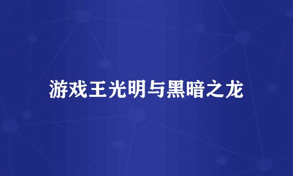 游戏王光明与黑暗之龙