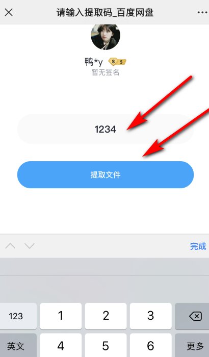 百度网盘提取码在哪里找