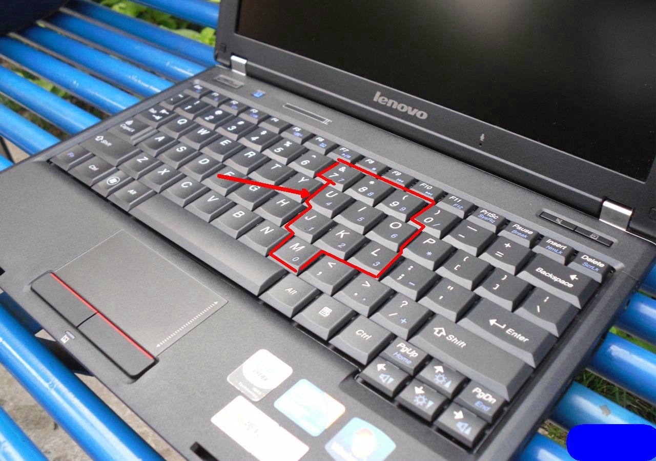 如何关掉笔记本数字小键盘？