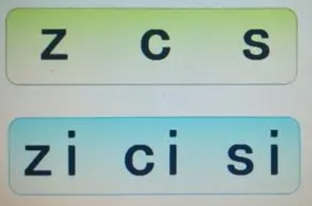 8个平舌音6个翘舌音图片组成