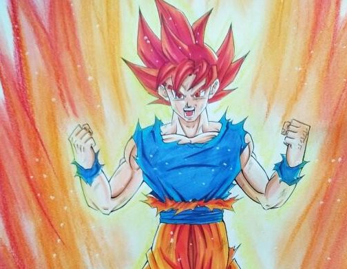 动漫《龙珠超》中，超级赛亚人之神是一种怎么样的形态？