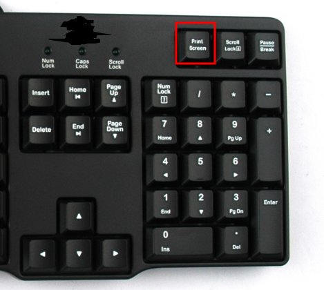键盘上的print screen是什么键啊？