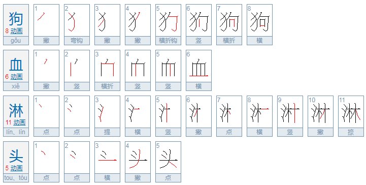 狗血淋头的狗血是什么意思