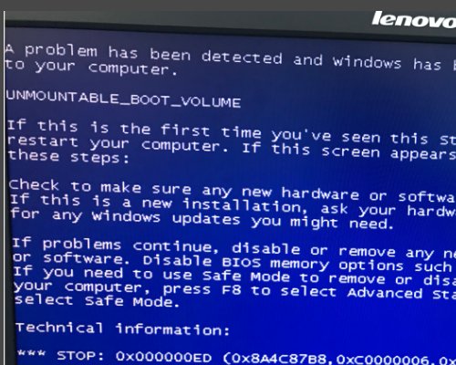 win7电脑蓝屏 STOP：0*0000007A 求解决方法