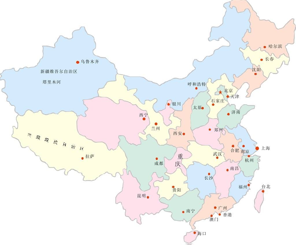 中国华东等地区是怎样划分的？