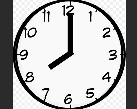 在八点钟的英文怎么写？