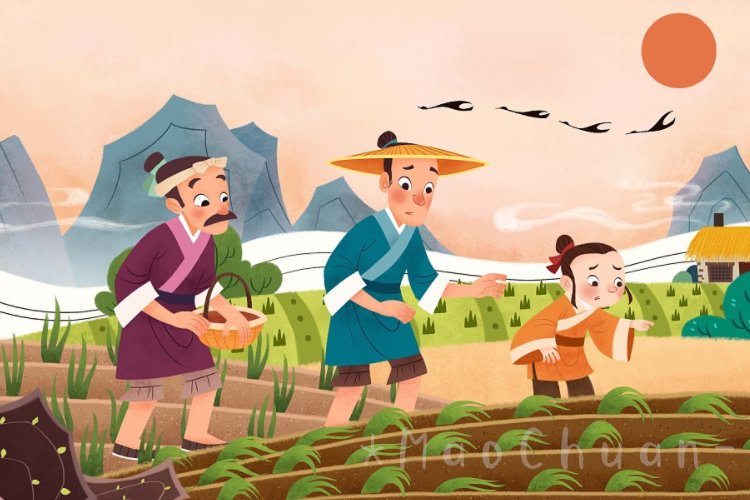 苗助长揠苗助长的意思