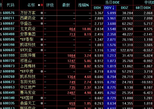 DDY 是什么意思?