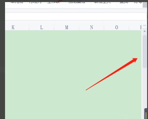 excel表格怎么添加或者隐藏滚动的滚动条？