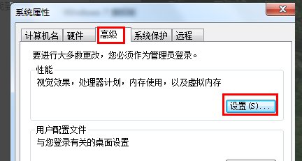 电脑桌面为什么出现双阴影？