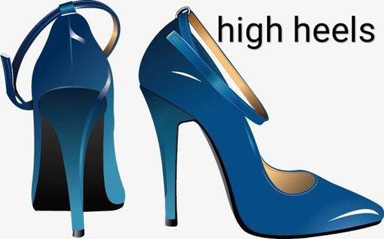什么是high heels和high- heeled shoes？