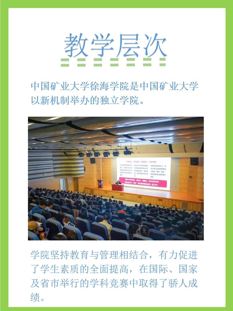 中国矿业大学徐海学院师资力量怎么样?