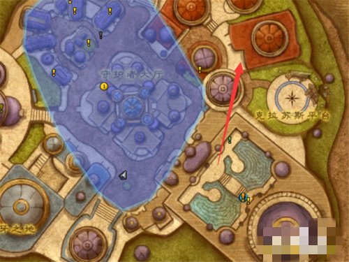 求魔兽世界WLK的达拉然万G大象在哪个位置购买？