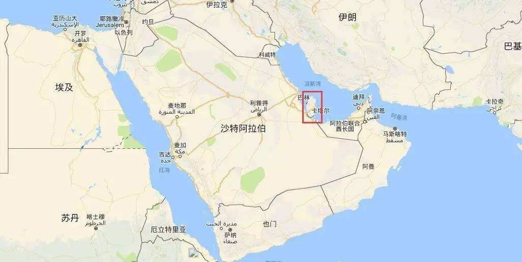 卡塔尔是哪个地区的国家？