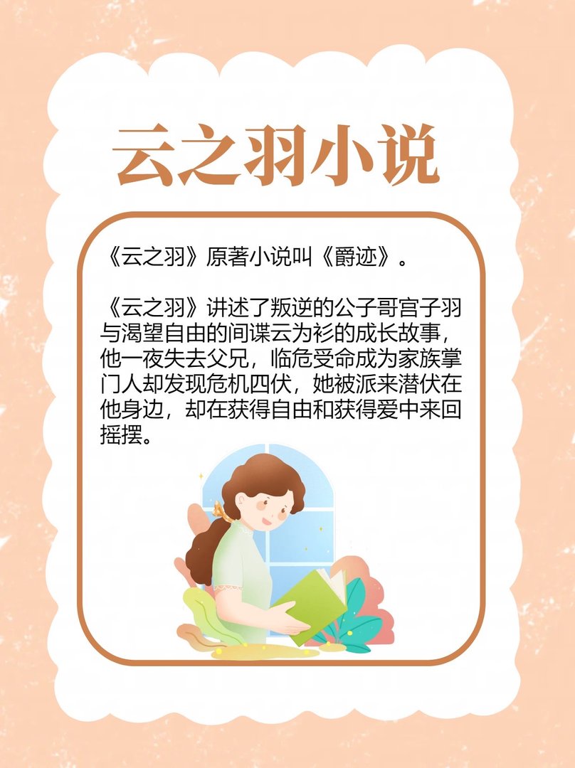 云之羽小说叫什么？