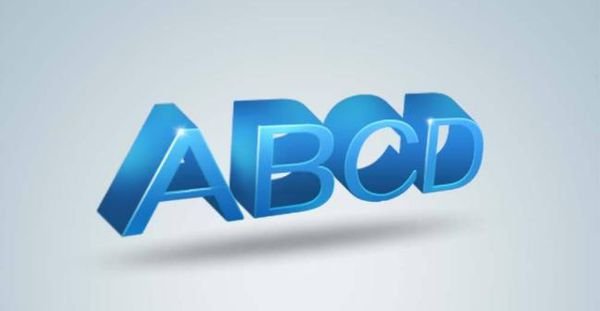 ABCD是英文中的哪几个字母？