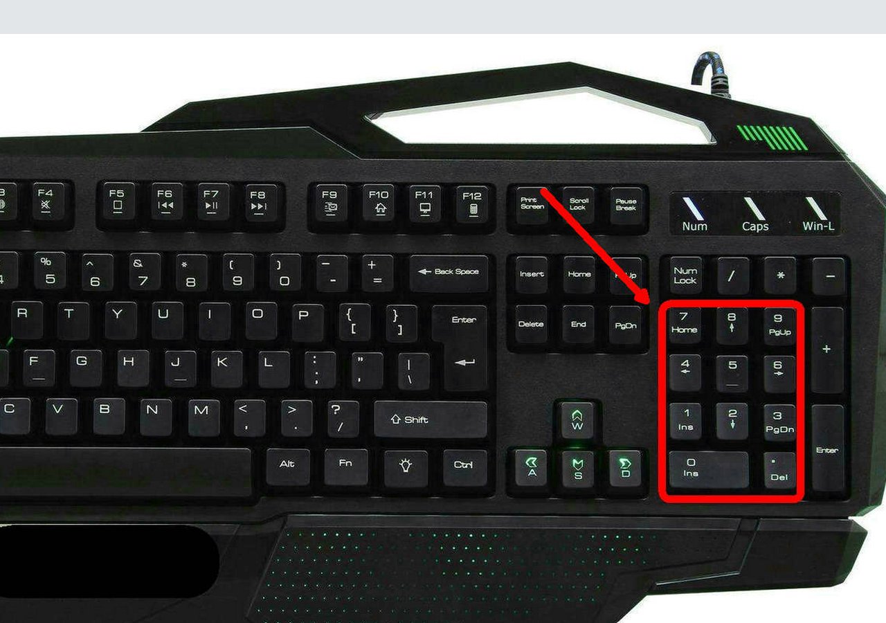 如何关掉笔记本数字小键盘？